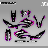 Decal WR 155 Full body Supermoto Custombebas - Decal Sticker Motor Cross Yamaha WR 155