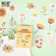 Momo 10780 Daisy And Sunflower Boxed Stickers