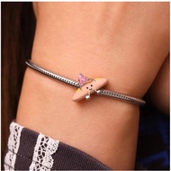 Gnoce French Baguette Embraces Love Charm