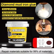 Powerful Viscosity Mud Iron Clay Adhesive Foundry Glue For Metal Glass Wood Stone Repair Paste