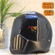 Hbc RETRO CAKIL HELMET WITH VISOR (MR HELMET)