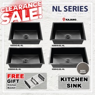 (Clearance Stock) NL SERIES NANOGRAIN KS5045-BL-NL/KS6846-BL-NL/KS6848-BL-NL/KS8045-BL-NL UnderMount