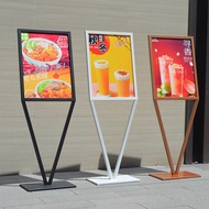 Advertising Display Stand Vertical Sign Display Stand Clothing Store Water Sign Display Stand Poster