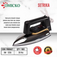 Setrika Electrik TD-333/Gosokan Baju Electrik TD-333 / SETRIKA BAJU OMICKO / SETRIKA STAINLESS / SET