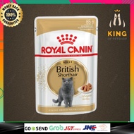 Royal Canin British ShortHair Pouch 85gr - Makanan Basah Kucing