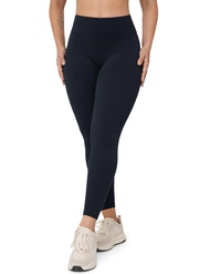 Hugcurve No Front Seam High Waisted Workout Leggings for Women Buttery Soft Yoga Pants Gym Athletic 