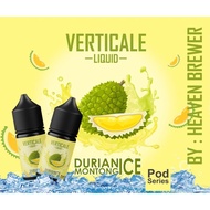 HOT ITEM! VERTICALE LIQUID POD SERIES RASA DURIAN MONTONG ICE MINT 30 ML LIK LIQUID30 ML MINTY DINGI