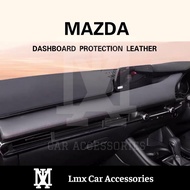 Mazda 3 Mazda 2 CX3 CX5 CX8 CX30 Dashboard Sun Protection Mat Cover Protection Dashboard Leather Mat