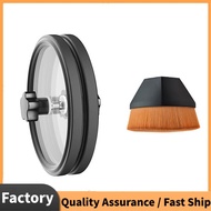 LP Vinyl Record Cleaner Clamp Vinyl Record Label Saver Protector Waterproof Acrylic Clean Tool With 