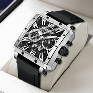 PAGANI DESIGN Original Racing Series Skeleton Men's Quartz Watch Luxury Sapphire Stainless Steel Wat