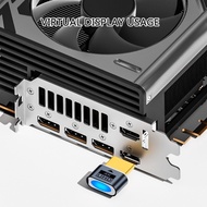 GB HDTV Dummy Plugs HDTV Monitors Emulation Dongle for Visual Experience