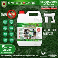 🔥(Fast delivery!!!!!)🔥af sanitizer Safety Care Anti-Bacterial Disinfectant 5L cleanser sanitizer 消毒液 消毒水 5L Lemon Disinfectant Sanitizer