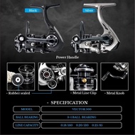 ORCA Vector 500 Power Handle Spinning Reel Mini Fishing Reel