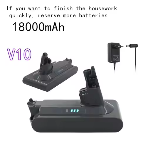 100% Replacement 25.2V 18000mAh Lithium Replacement Battery For Dyson Vacuum Cleaner Cyclone V10 Abs