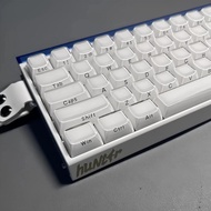 XVX Crystal Jelly White Side Engraved PC Keycap OEM Height Mechanical Keyboard Cap wooting ev63 Cust