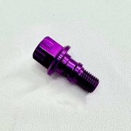 8.1 CALIPER BRAKE HOSE SCREW BLEEDING HOSE BRAKE SCREW FOR 81 CALIPER ALLOY CNC SKRU HOSE BREK ALOI 