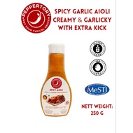 PEPPERTORY SPICY GARLIC SAUCE (SPICY AIOLI) 250G