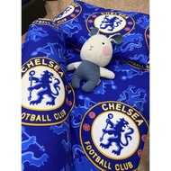 Cadar Bujang Sarung Tilam Bola Sepak CHELSEA Football Team Bedsheet 3in1 Single Fitted & Single With