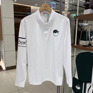 Long sleeve polo shirts for men New style for autumn Comfortable for outdoor sports and easy to wear