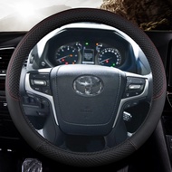 PU Leather Car Steering Wheel Cover For Toyota Land Cruiser Prado 90 100 120 150 200 300 Fj Cruiser 