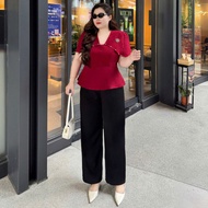 Women's big size stone shoulder shirt 60kg to 98kg