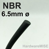 NBR Cord 6.5mm Buna-N O-Ring Cord Nitrile Rubber Round Cord O Ring