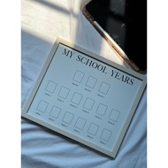 New MY SCHOOL YEARS Photo Collection Frame (2 Inch Photo)