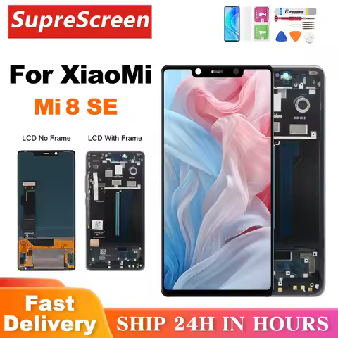AMOLED For Xiaomi Mi 8 SE LCD Display Touch Screen Digitizer Assembly For Xiaomi Mi8SE Screen Replac