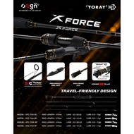 Fishing ORAN OXGN X FORCE TRAVEL ROD UL 704 2-6LB | 4-10lb | Travel ROD ROD SPINNING BAIT CASTING