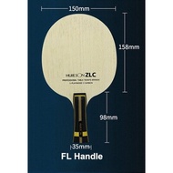 Original Huieson Blade profesional meja tenis latihan Blade ZLC 5 papan lapis 2 Ply ZL serat karbon 