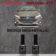 BRONZE MICA METALLIC 4T3 TOYOTA RUSH CALYA DARK BROWN METALLIC PAINT