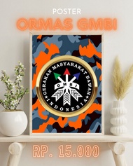 POSTER ORMAS GMBI UKURAN A3