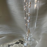曦月 珍珠項鍊 頸鏈