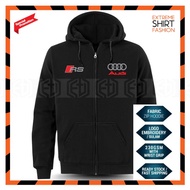 Zip Hoodie Sulam RS Audi S Line Tuning Racing Drift Team Speed Brake Motorsport Extreme Rally Car Tu