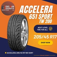 BARU! ban mobil accelera 205/45 R17 20545R17 20545 R17 205/45R17