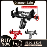 RYRA Motorcycle Phone Holder Stand Universal Bicycle Cell Phone Stand Aluminum Alloy Mount for iPhone Samsung Bracket