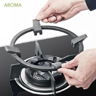 AROMA Kitchen Wok Ring Cauldron Pan Stand Stove Rack Support Cooktop Carbon Steel Round Non Slip Hom