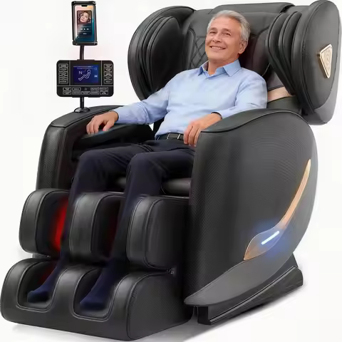 2026 Massage Chair Full Body, Zero Gravity Massage Chair Recliner - Upgraded 10-Point Roller, Heatin
