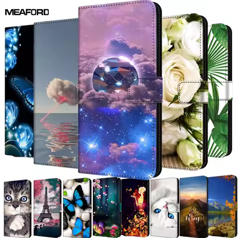 Flip Leather Cover For Sony Xperia 10 5 1 III II Cases Magnetic Wallet Stand Book Case For Sony Xper