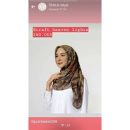 Heaven lights scarf