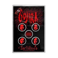 Gojira - Fortitude Button Pack