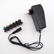 AC DC 3v 4.5v 5v 6v 7.5v 9v 12V Power Charger supply Adapter Travel plug 2.5A Universal Adaptor Conv
