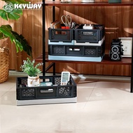 < Zhenxin Goods > KEYWAY Union House Bagel Universal Folding Basket 5L/10.5L Storage Table Picnic Ma
