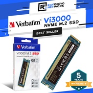 Verbatim Vi3000 256GB / 512GB / 1TB NVMe M.2 Internal SSD Solid State Drive [Up to 3000MB/s Read &amp; 2900MB/s Write]