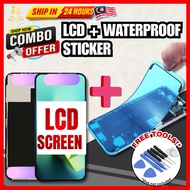 Compatible LCD 13 Pro Max, 12 Pro Max, 11 Pro Max, XS Max, X, 7 Plus LCD Waterproof Adhensive Sticke