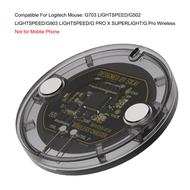 【flowerlove shop】 Wireless Mouse Charging Dock for Logitech G Pro X G502 lightspeed Magnet Charger