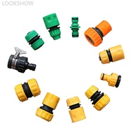 LOOKSHOW 1/2'' 3/4'' 5/8'' 1'' Gardening Accessories Outdoor Garden Hose Adapter Quick Connect Repai