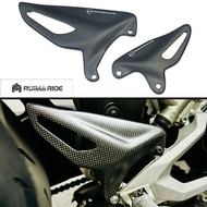 Suitable for Ducati V4 V4S V4R V2 Matte Black Carbon Fiber Pedals Protect Wings Pedals