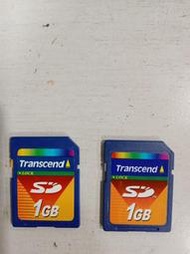 【高雄可面交】【記憶卡】Transcend創見 SD卡1GB 相機存儲卡100元