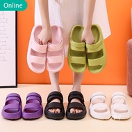 AE2 Men and Women EVA Thick-soled slippers Soft-soled couple Bathroom Non-slip sandals One shoe Two 